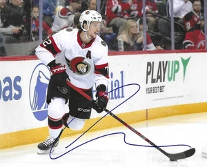 Signed 8x10 THOMAS CHABOT Ottawa Senators Autographed Photo - COA - Picture 1 of 1