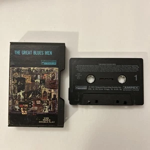 THE GREAT BLUES MEN CASSETTE Vanguard 1972 Clamshell Rare AMPEX - Picture 1 of 10