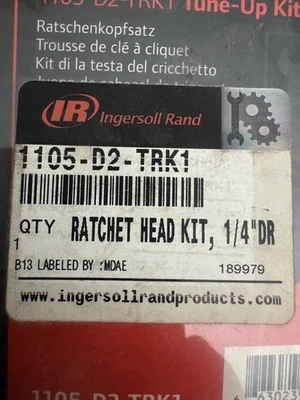 Kit de reparación 1105-D2-TRK1 cabeza de trinquete borde Ingersoll sin herramienta Foto 1 de 3