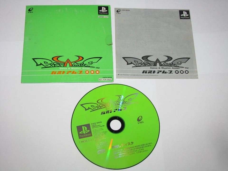 Bust a Move Taikenban Demo Disc Playstation PS1 Japan import US Seller - Image 1 of 4