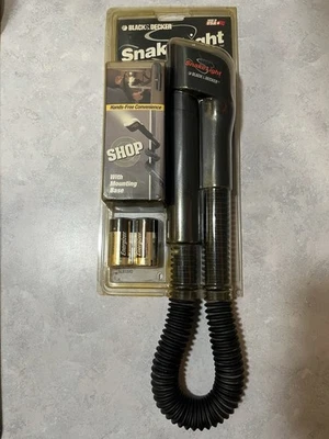 NIP - 1995 Black & Decker Snake Light - The FlexibleHand Free Flashlight - Image 1 of 4
