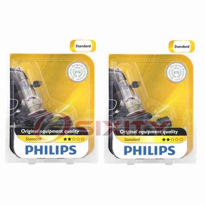2 pc Philips High Beam Headlight Bulbs for Chevrolet Avalanche 1500 yp - Image 1 of 4