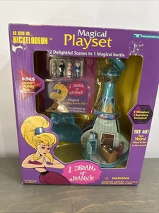 Trendmasters 1996 I DREAM OF JEANNIE Flasche Spielset Nordpol/NASA Büro Neu im Karton - Bild 1 von 17