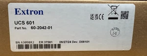 Extron UCS 601 Pro 4K USB-C 10G Dock (P/N: 60-2042-01) - Afbeelding 1 van 3