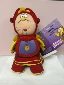 Disney Beauty And The Beast Cogsworth Talking Plush -NOS - Picture 1 of 11