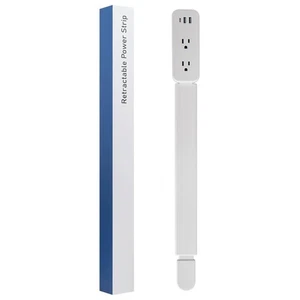 Stick Prolunga Presa Elettrica - Dotato di USB-A, USB-C e 2 Prese AC, Ex... - Foto 1 di 7