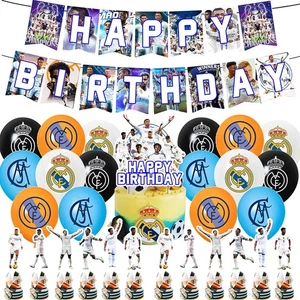 30pcs Soccer Real Madrid CF party supplies decorations⚡️FAST Shipping - Picture 1 of 6