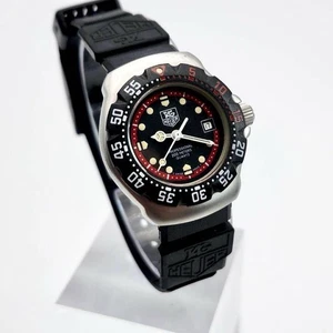 Reloj TAG Heuer WA1417 Formula 1 esfera negra fecha 3 manecillas cuarzo acero inoxidable - Imagen 1 de 8