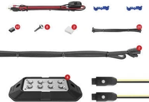 XKGLOW Xkchrome App-controlled ROCK Pod Light - 4 Pc. ATV/UTV XK-ROCK-STA - Picture 1 of 6