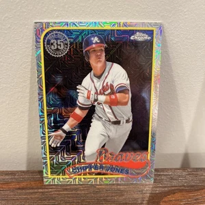 2024 Topps CHIPPER JONES #T89C-93 🔥 1989 Topps Baseball 35th Anniversary Mojo - Picture 1 of 3