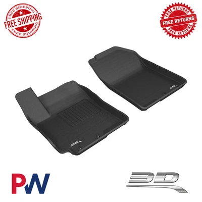 3D MAXpider Floor Liner Custom Fit All-Weather KAGU For 2018-2022 Hyundai Accent - Image 1 of 4