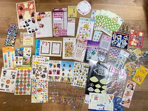 Character Sticker Set 70 Sheets, Includes Sanrio, Minions, Pokémon, Conan - Picture 1 of 11