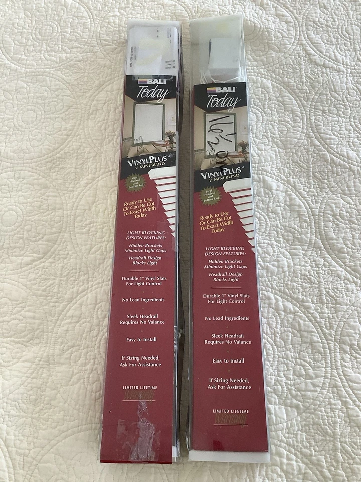 Bali 1” Vinyl Mini Blinds - Image 1 of 1