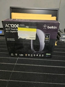 Belkin AC 1200 DB Wi-Fi Dual-Band AC+ Gigabit Router - Picture 1 of 4