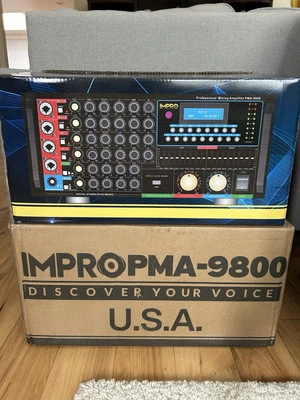 ImPro PMA-9800 Professional Karaoke Mixing Amplifier - Image 1 of 2