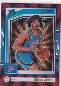 2024-25 Panini Donruss NBA No. 250 Dillon Jones Rated Rookie Purple Laser - Bild 1 von 2