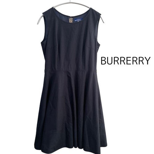 Burberry Vestito Nero Donna Moda dal Giappone