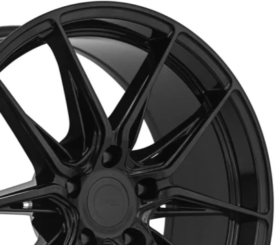20" MRR GF13 GLOSS BLACK WHEELS FOR MERCEDES CLA CLASS CLA250 CLA45 - Image 1 of 4