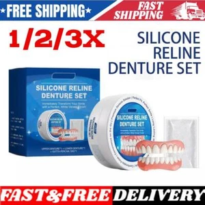 Silicone Reline Denture Set Denture Silicone Reline Kit,Soft Denture Reline Kit` - Picture 1 of 16