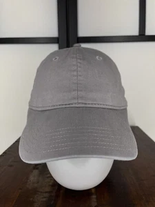 Champion Hat Cap Strap Back Adult One Size Gray Embroidered 100% Cotton Golf - Picture 1 of 13