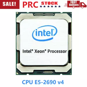 Intel Xeon E5 2690 V4 14 Core 2.6 GHz PROCESSOR E5-2690 V4 Socket LGA 2011-3 CPU - Picture 1 of 8