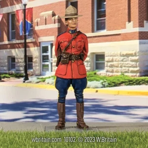 W.Britain 10102 Royal Canadian Mounted Police, Female Trooper (Britains) - Picture 1 of 2