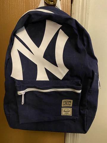 New York Yankees Herschel Supply Co Cooperstown Backpack Daypack Canvas Bag NWT Cover