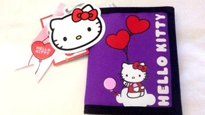 Hello Kitty - Sanrio - Portafoglio in Tessuto Rosa Viola - Cartorama - Nuovo - Imagen 1 de 6