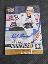 2017-18 Upper Deck CHL KRISTIAN REICHEL #366 Rookie Prospect Auto Autograph
