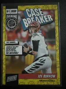 Convención Nacional Panini 2022 - Case Breaker #CB4 Joe Burrow/199 - Imagen 1 de 3