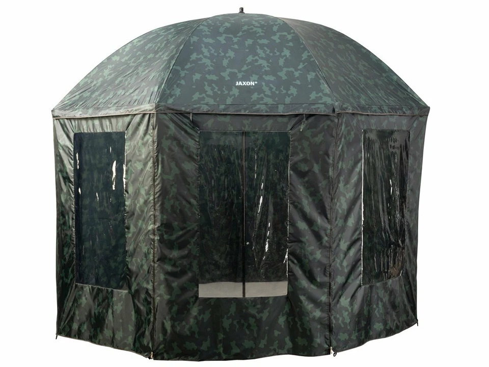 Jaxon Variant Camou Fishing umbrella with cover AK-PLX240XU Angelschirme