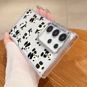 Panda For Samsung S24 Ultra S23 S22 S21 S20 A55 A15 ClearShockproof Case Cover - Picture 1 of 18