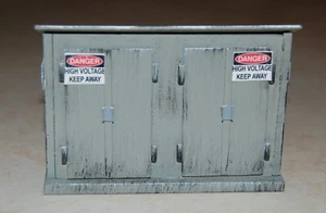 BUILDING PLANS ONLY - Electrical Relay Cabinet S Scale 1:64 Model Railroad - Picture 1 of 5