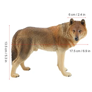 Simulation Wildlife Animal Model Toy Collection Figurine Decor Ornament (2)♡ - Picture 1 of 11