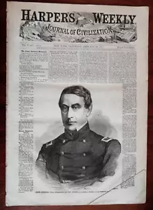 Battle of New Orleans Ft Sumter Harper's Civil War newspaper 1861 complete issue - Picture 1 of 5