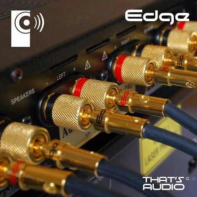 EDGE 4mm Banana Plug (Straight) Gold Plated (8 Pack) - Image 1 of 4