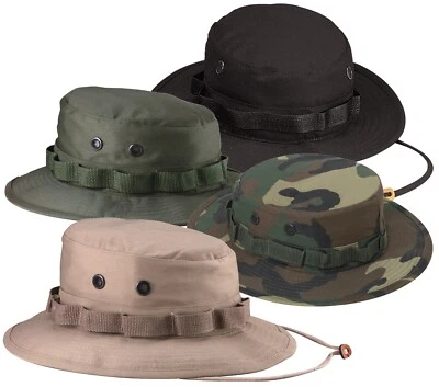 Rothco Mens 100% Cotton Rip Stop Boonie Hat - Image 1 of 3