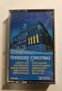 Tennessee Christmas Cassette SEALED Jimmy Buffett Loretta Lynn Reba Ray Stevens - Picture 1 of 7