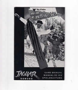 Val D'Isere Skiing And Snowboarding - Atari Jaguar Manual Instruction Booklet - Picture 1 of 2