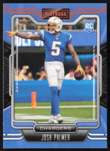 2021 Panini Playbook Orange Josh Palmer #124 RC - Picture 1 of 2