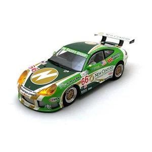 Scalextric Digital Porsche 911 GT3R New Century ALMS 2004 #66 New Unboxed C2665D - Picture 1 of 9