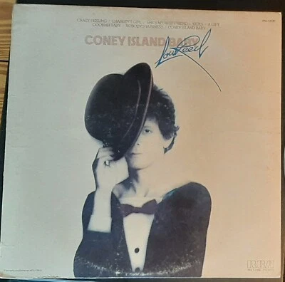 Lou Reed Coney Island Baby Vinyl LP VG+ 1977 Repress RCA Victor APL1-0915 - Image 1 of 4