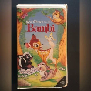 Walt Disney's Bambi VHS 942- Rare Collector's Item Black Diamond - Bild 1 von 4