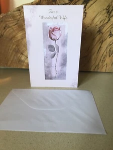 For a Wonderful Wife Whatever Makes You Happy Love Husband/Wife Happy Birthday - Picture 1 of 8