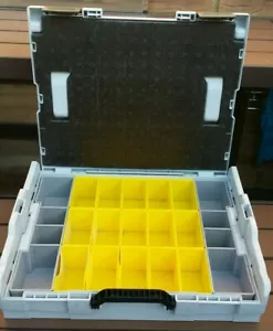 Sortimo White L Box With 23 Compartments Organiser Similar to Bosch - Picture 1 of 10