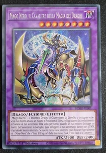MAGO NERO, IL CAVALIERE DELLA MAGIA DEI DRAGHI Segreta Italia BLMR-IT001 YUGIOH - Imagen 1 de 1
