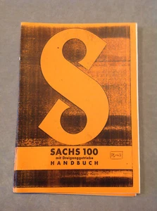 Manual Sachs 100 tres velocidades DKW dos ruedas Union Hercules 1956 - Imagen 1 de 1