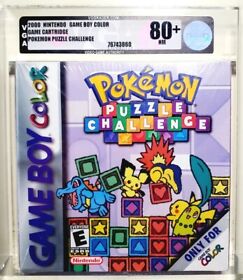 Pokemon Gold Version Sealed New Rare Gameboy Color Game Boy VGA Graded 80  NM 