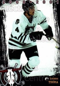 2000-01 Red Deer Rebels #18 Bryce Thoma