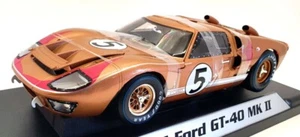 Modellino auto scala 1/18 ACME SC403 - 1966 FORD GT-40 MkII #5 - bronzo - Foto 1 di 5